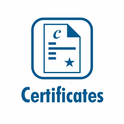 Certificates